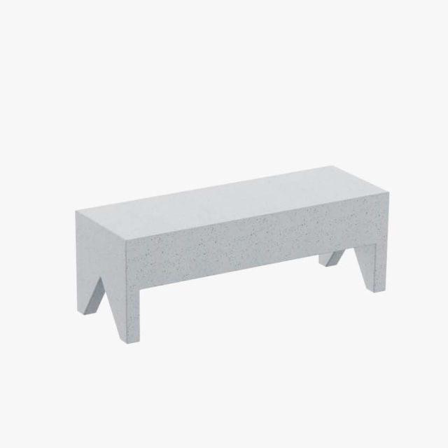 Zachary A. Design Farm 40" Backless Bench