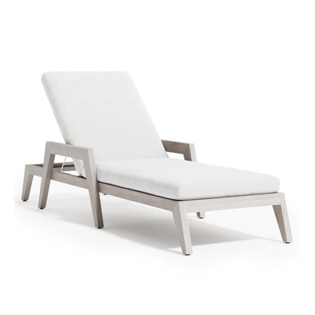 Bernhardt Exteriors Altea Teak Chaise Lounge