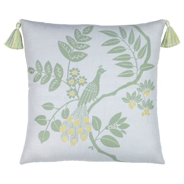 Elaine Smith 22" x 22" Plume Spring Sunbrella Outdoor Pillow