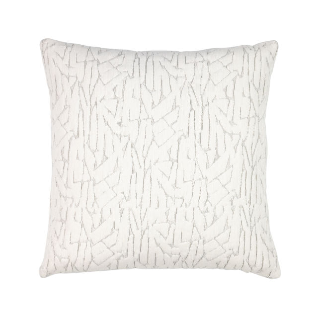 Elaine Smith 22" x 22" Synchronize Ivory Sunbrella Outdoor Pillow