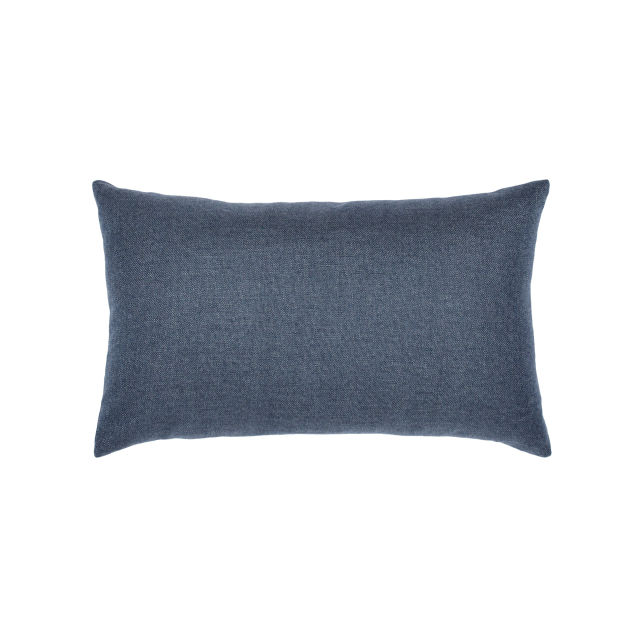 Elaine Smith 20" x 12" Denim Sunbrella Outdoor Pillow