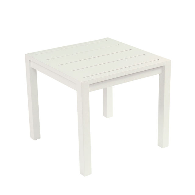 Kingsley Bate Catherine 20" Aluminum Square Side Table