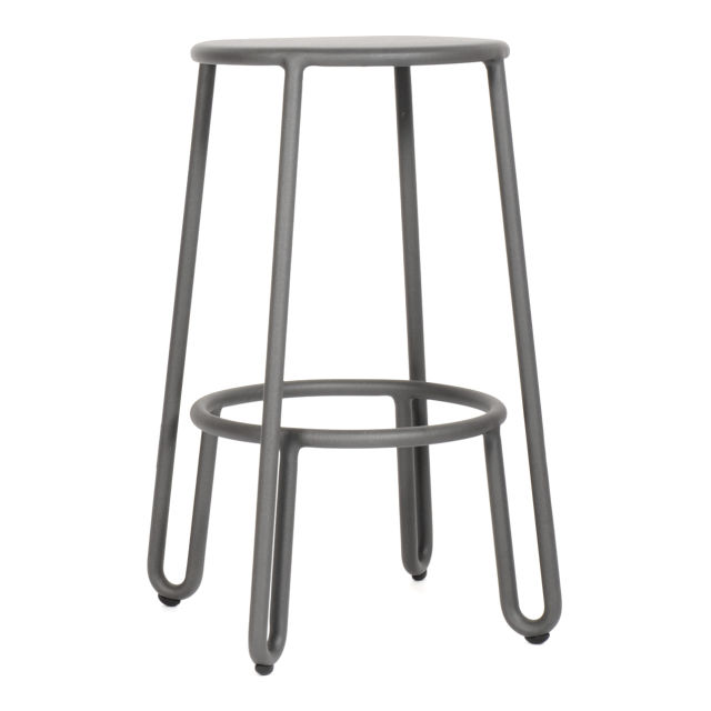 Maiori Huggy Aluminum Counter Stool - Set of 2