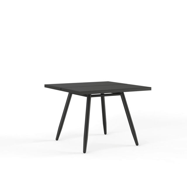 Maiori Stipa 35" Aluminum Square Dining Table