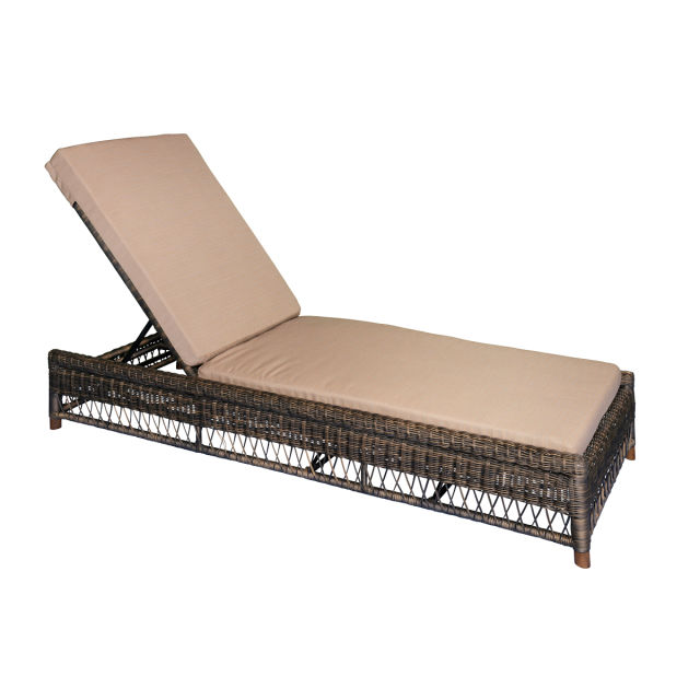 Jensen Outdoor Vintage Woven Chaise Lounge