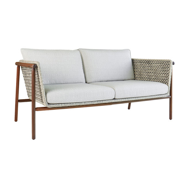 Jensen Outdoor Forte Woven Love Seat