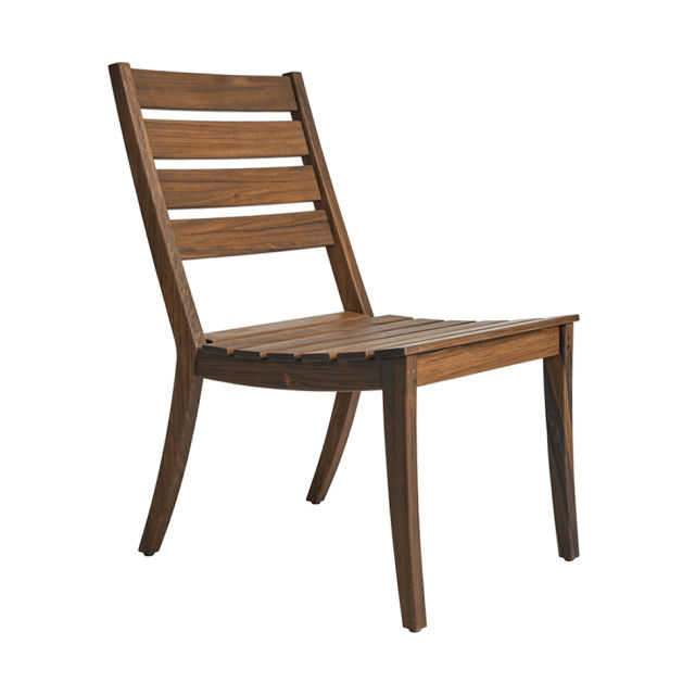 Jensen Outdoor Laguna Ipe Wood Dining Side Chair