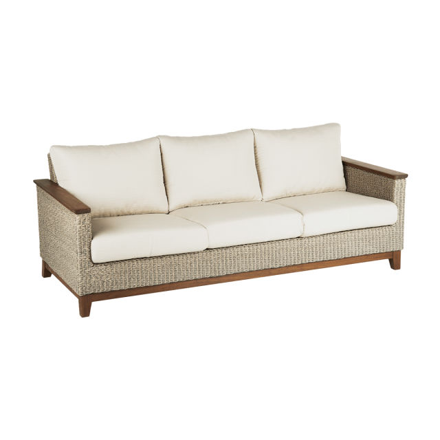 Jensen Outdoor Coral Woven Sofa - Natural