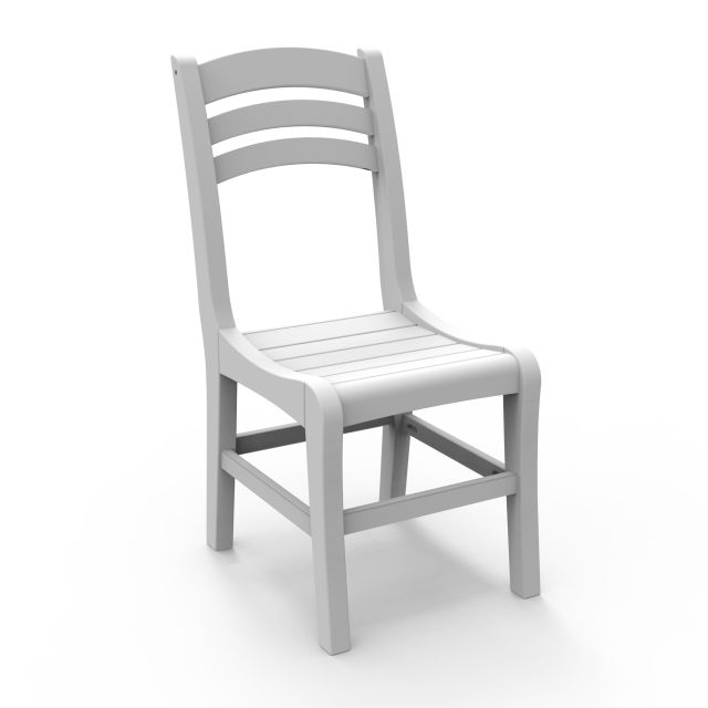 Seaside Casual Charleston Recycled Polymer Dining Side Chair - Set of 2