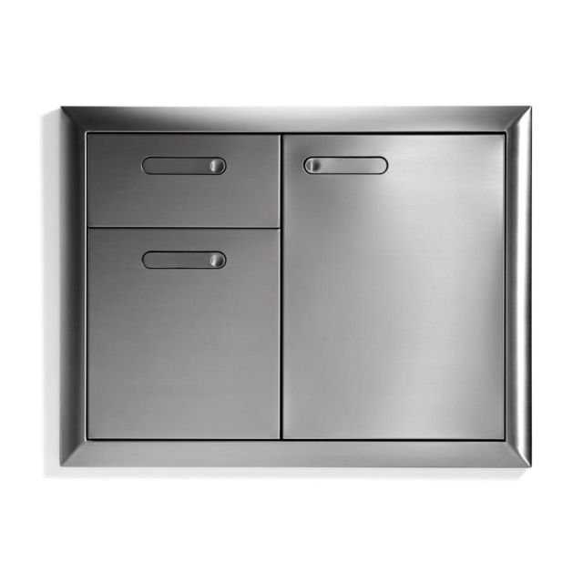 Lynx Grills Ventana Access 30" Door and Double Drawer Combination Outdoor Kitchen Cabinet