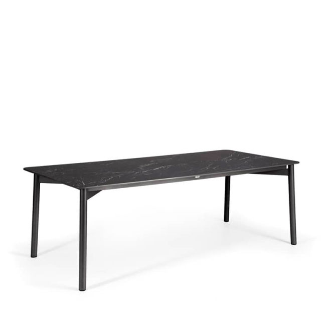 Skyline Design Boston/Rodona 87" Aluminum Rectangular Dining Table