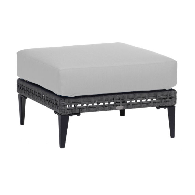 Ratana Genval Aluminum Ottoman