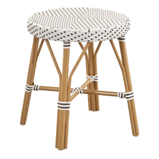 Sika Design Alu-Affäire Simone AluRattan Dining Stool