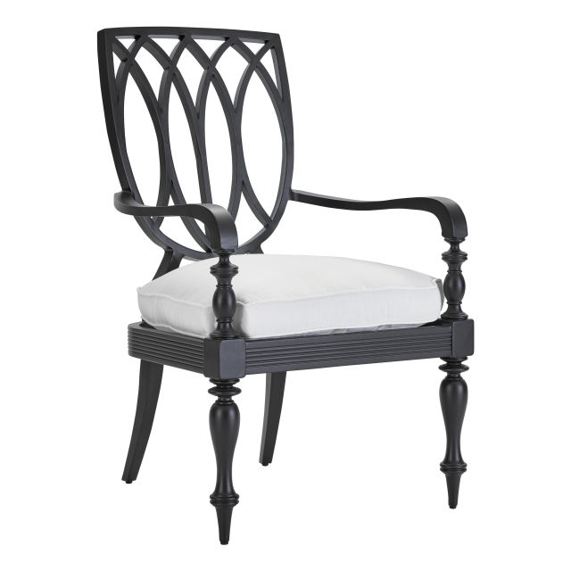 Lane Venture Hemingway Islands Cast Aluminum Dining Armchair