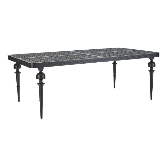 Lane Venture Hemingway Islands 84" Cast Aluminum Rectangular Dining Table