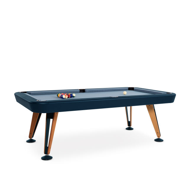 RS Barcelona Diagonal 8' Blue Indoor Billiard Table