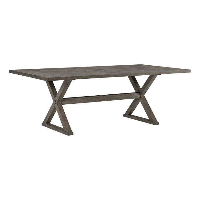 Lane Venture Mystic Harbor 84" Aluminum Rectangular Dining Table