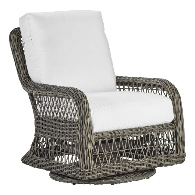 Lane Venture Mystic Harbor Woven Swivel Glider Lounge Chair