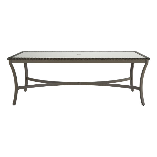 Lane Venture Oasis 84" Aluminum Rectangular Dining Table