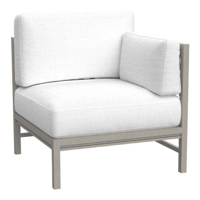 Lane Venture Willow Aluminum RF Armchair Outdoor Sectional Unit