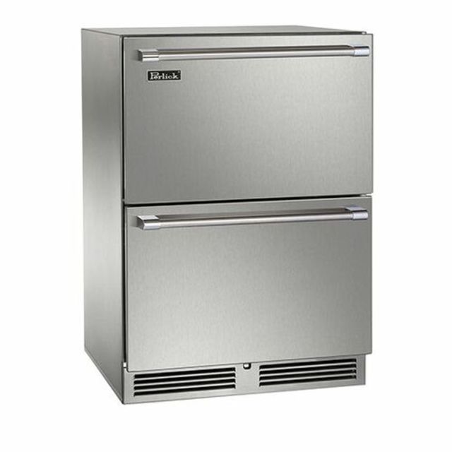 Perlick Signature Series 24" Outdoor Refrigerated Drawers