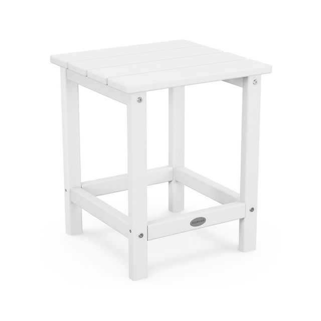 Polywood Long Island 15" Square Side Table - 18" Tall