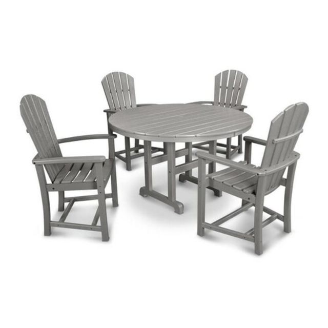 Polywood Palm Coast 5-Piece Round Dining Set