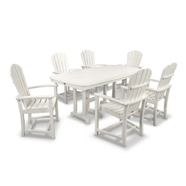 Polywood Palm Coast 7-Piece Rectangular Dining Set