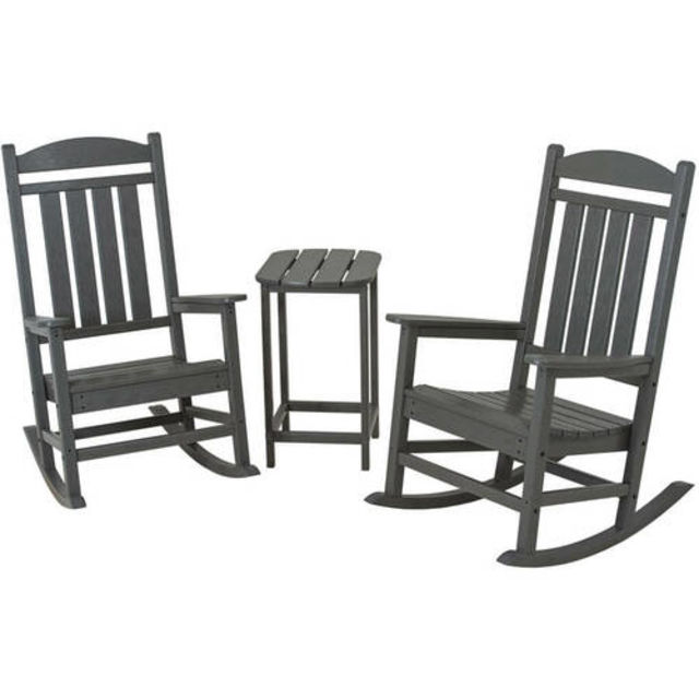 Polywood Presidential 3-Piece Rocker Set