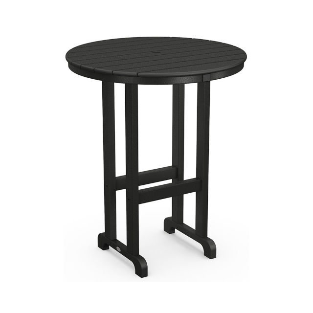 Polywood Farmhouse 36" Round Bar Table