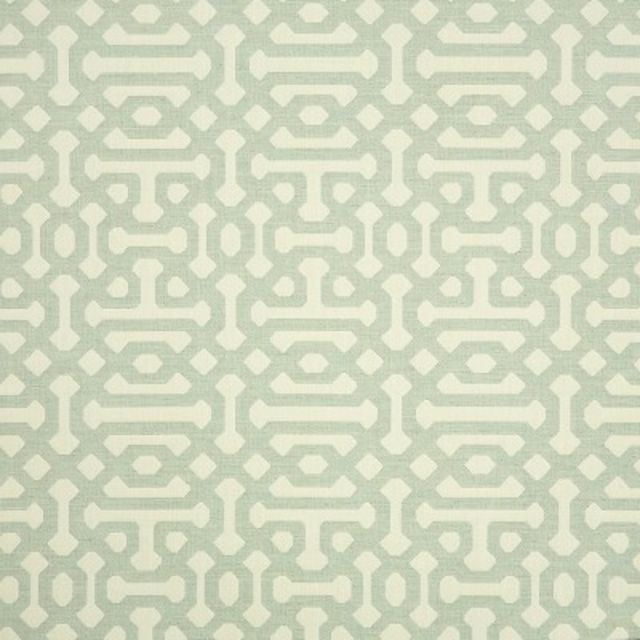 Sunbrella Fretwork Mist Indoor/Outdoor Fabric