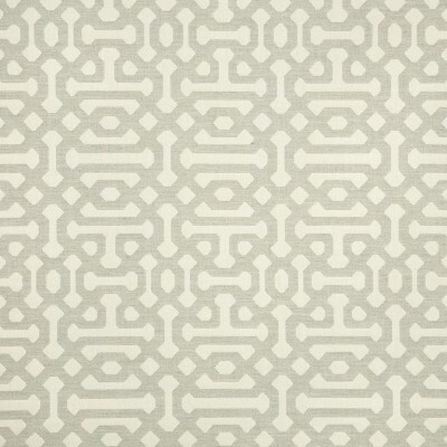 Sunbrella Fretwork Pewter Indoor/Outdoor Fabric