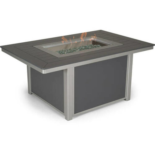 Telescope Casual 54" Rectangular MGP Gas Fire Table w/ Hidden Tank