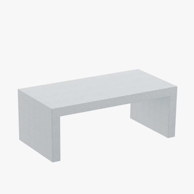 Zachary A. Design Lynne Tell 48" Rectangular Low Table