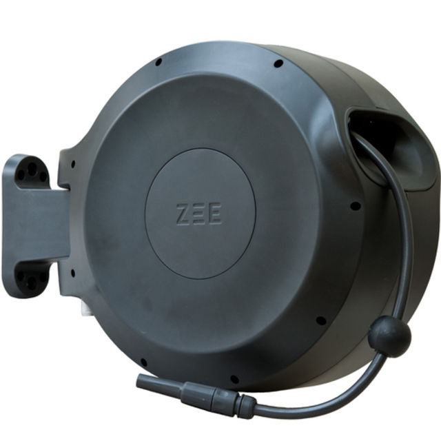 ZEE Mirtoon Wall-Mouted Rectractable Garden Hose Reel - 100 ft.