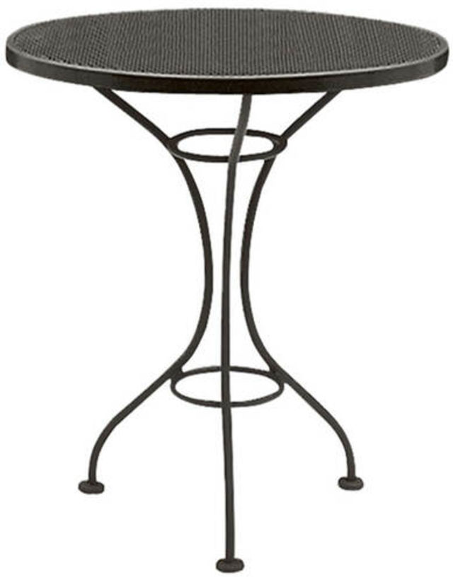 Woodard Parisienne 25" Iron Round Bistro Table