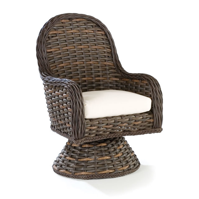 Lane Venture South Hampton Woven Swivel Game Chair