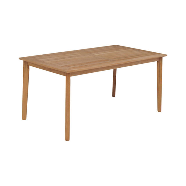 POVL Outdoor Menlo 63" Teak Rectangular Dining Table