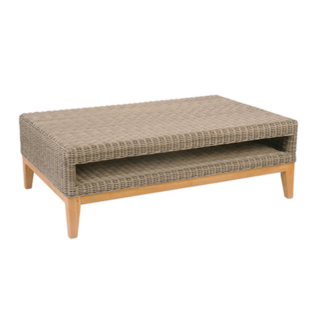 Kingsley Bate Frances 45" Woven Rectangular Coffee Table