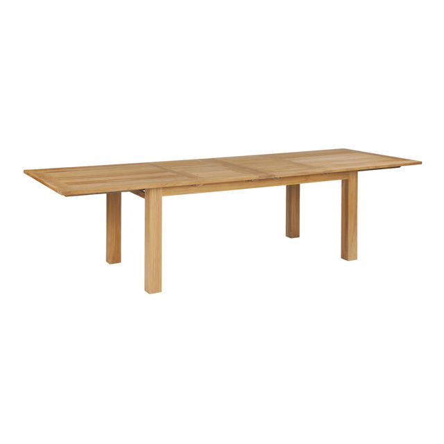 Kingsley Bate Hyannis 83" - 118" Teak Extending Rectangular Dining Table