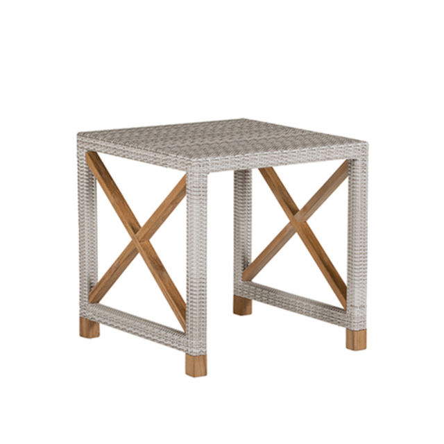 Kingsley Bate Jupiter 20" Woven Square Side Table