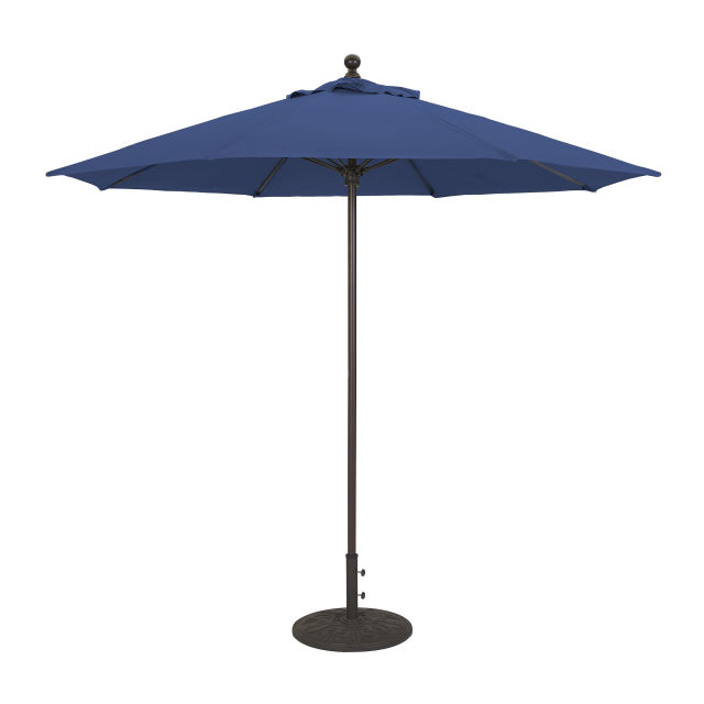 Galtech 9' Octagonal Aluminum Commercial Market Patio Umbrella