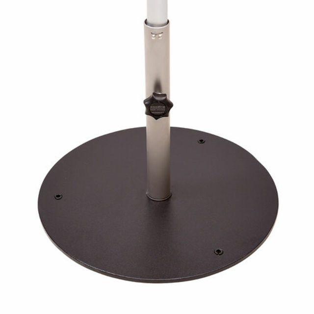 Woodline Shade Solutions Round Metal Plate Umbrella Base