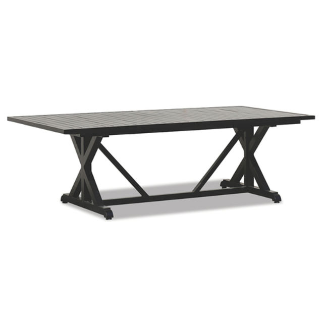 Sunset West Monterey 96" Aluminum Rectangular Dining Table