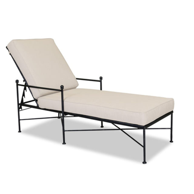 Sunset West Provence Iron Chaise Lounge