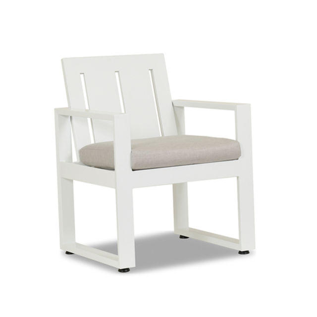 Sunset West Newport Aluminum Dining Armchair