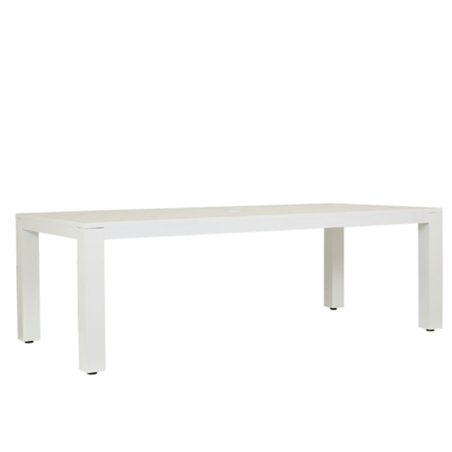 Sunset West Newport 90" Aluminum Rectangular Dining Table