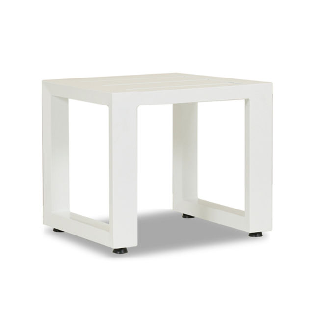 Sunset West Newport 24" Aluminum Rectangular End Table