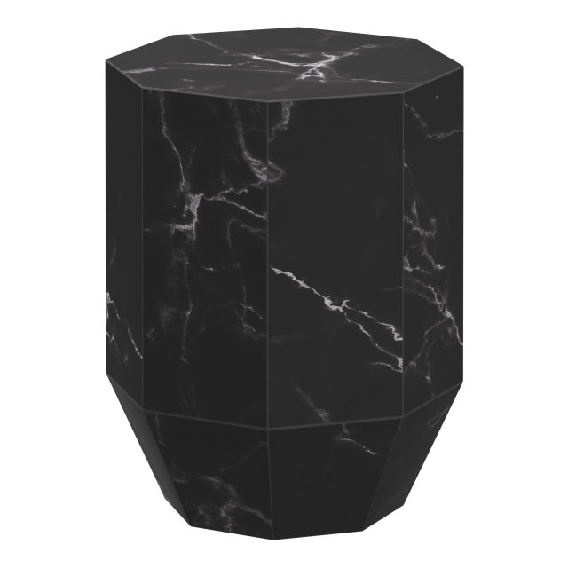 Gloster Gem 15" Ceramic Octagonal Side Table