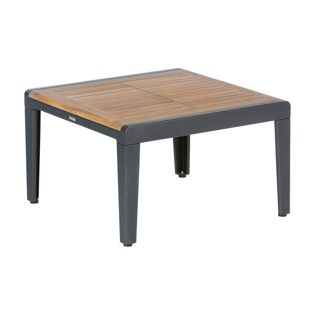 Barlow Tyrie Aura 26" Square Low Table - Teak Top